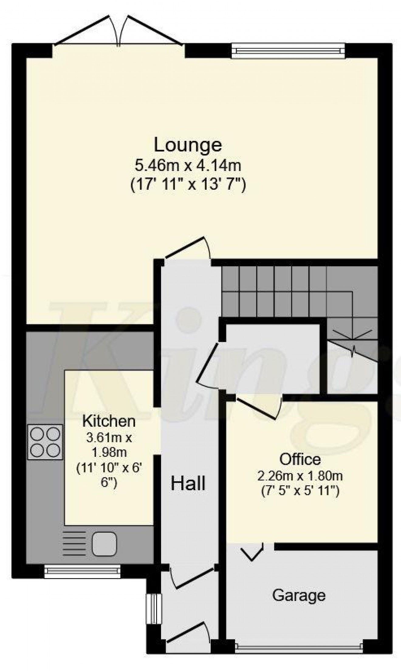 Floorplan for Elm Close, Bordon