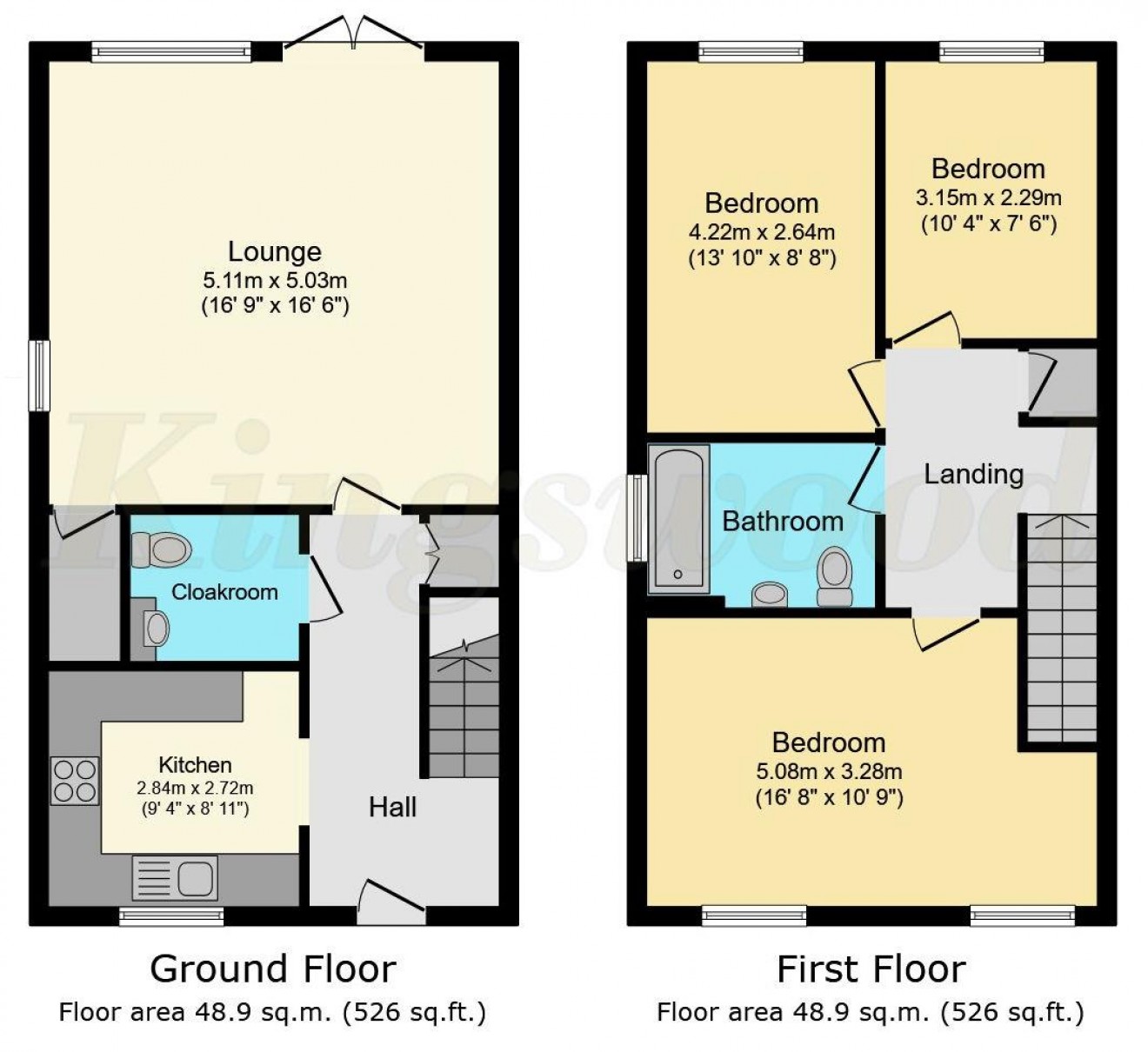 Floorplan for Forester Walk, Bordon