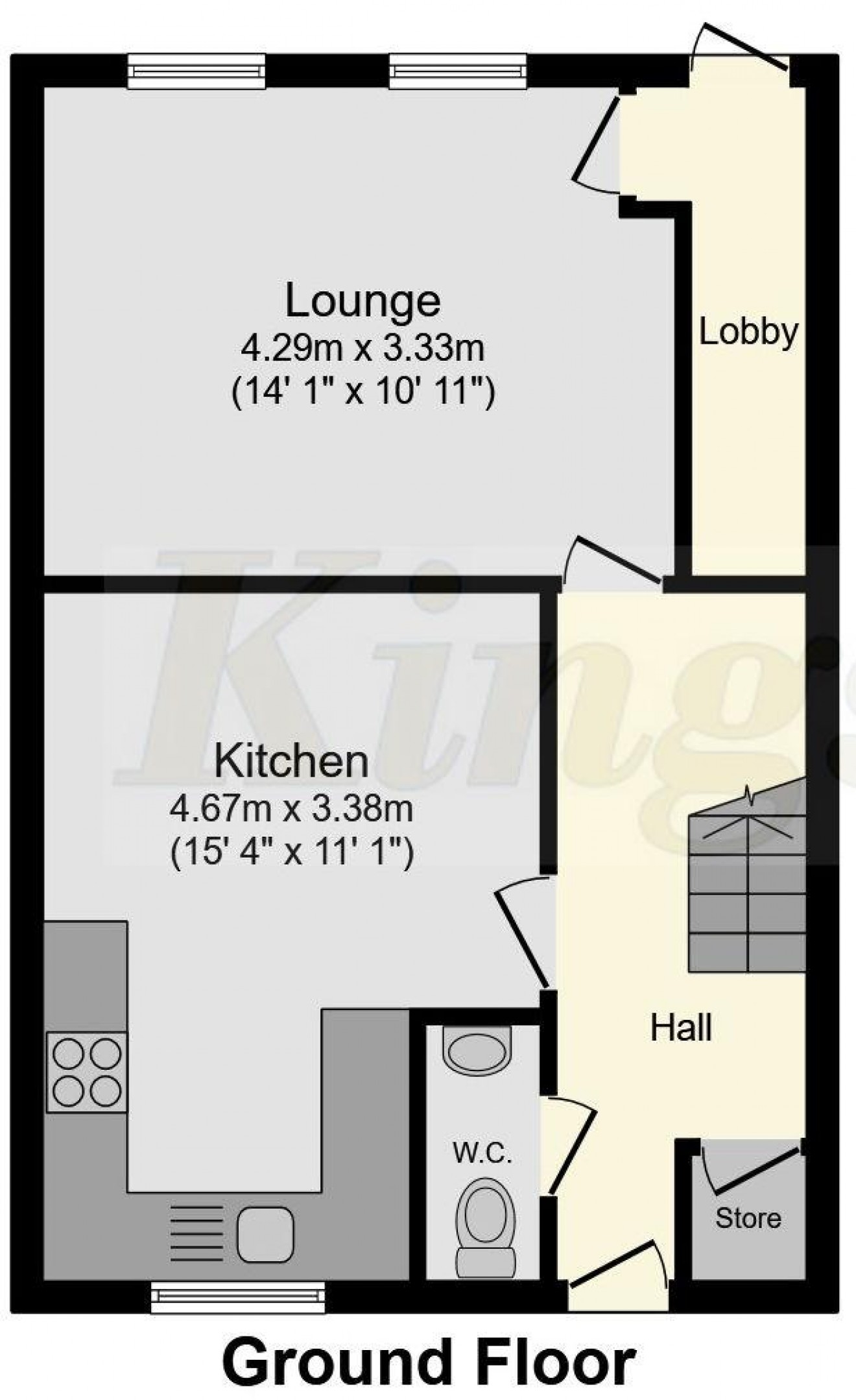 Floorplan for St Lucia Park, Bordon