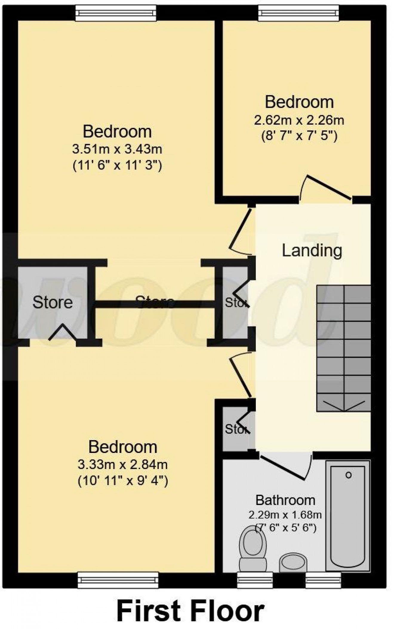 Floorplan for St Lucia Park, Bordon