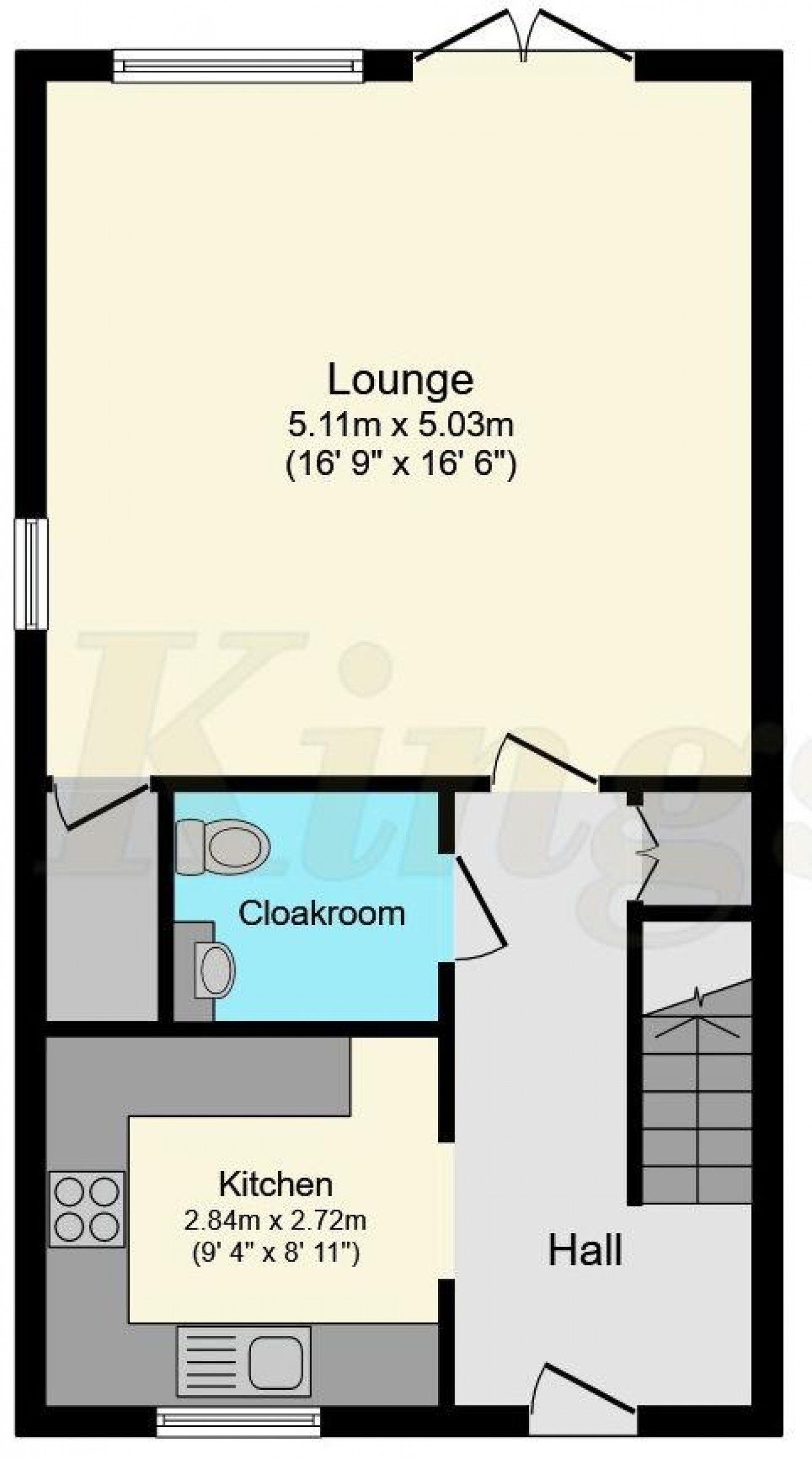 Floorplan for Forester Walk, Bordon