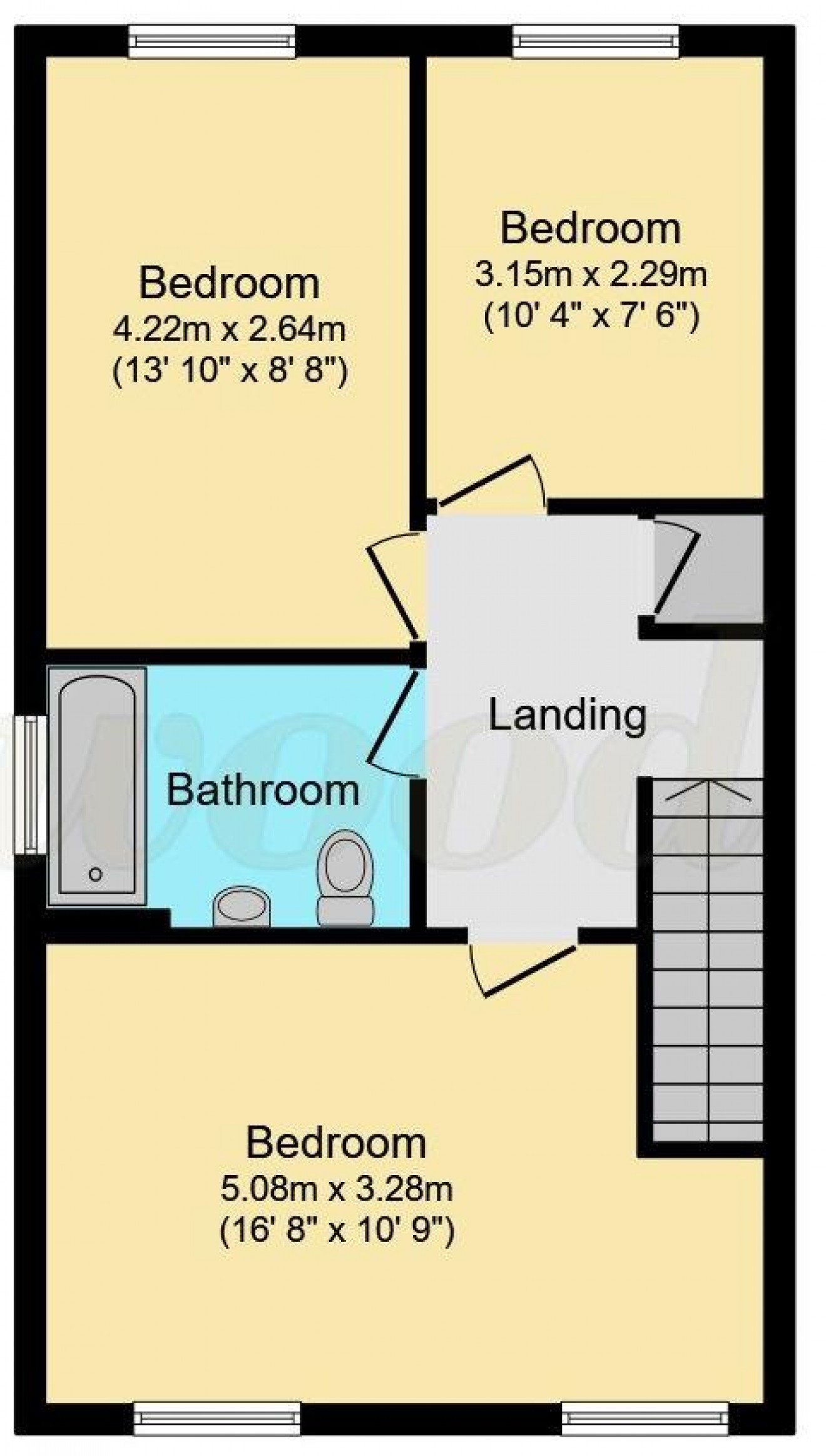 Floorplan for Forester Walk, Bordon