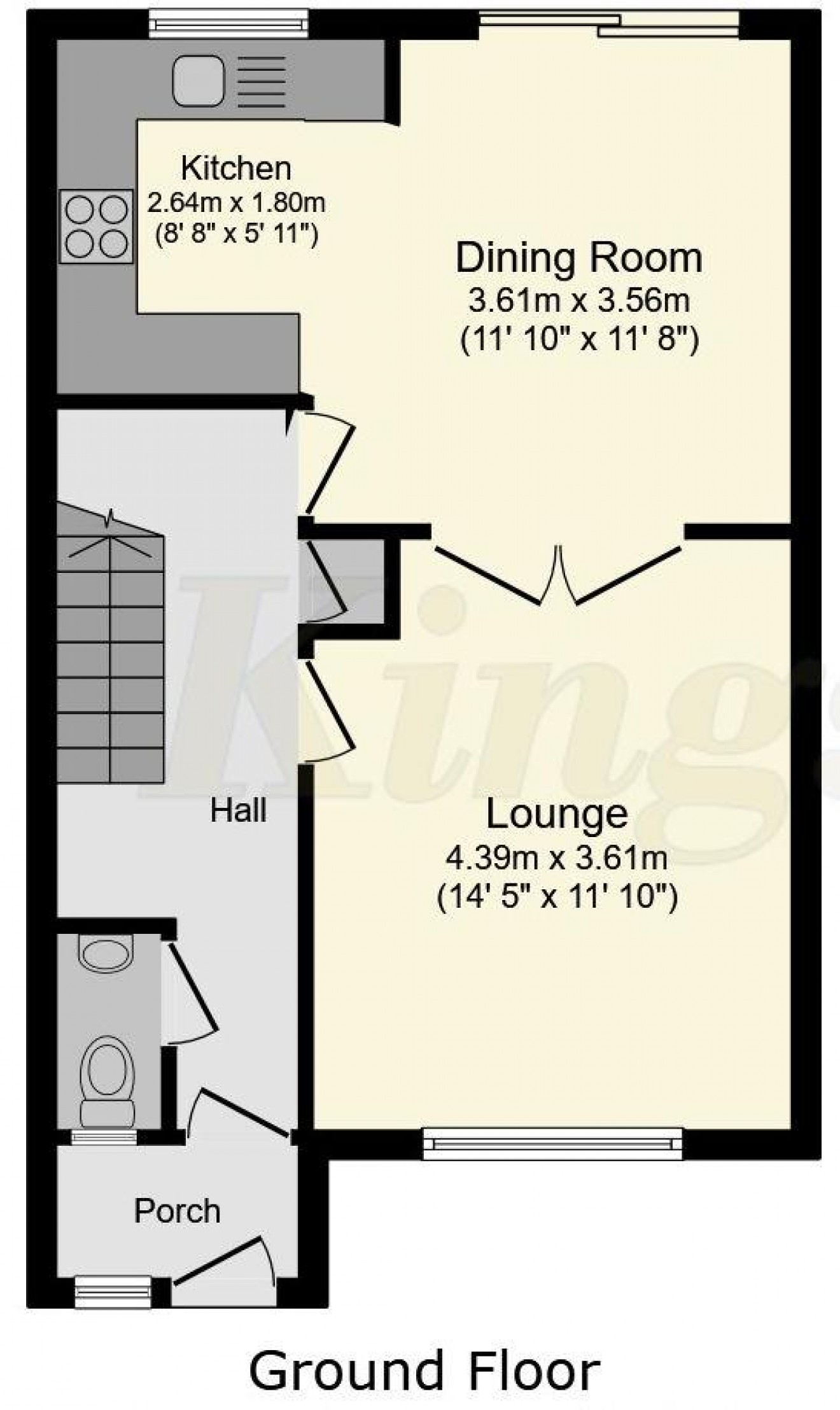 Floorplan for South Hurst, Whitehill