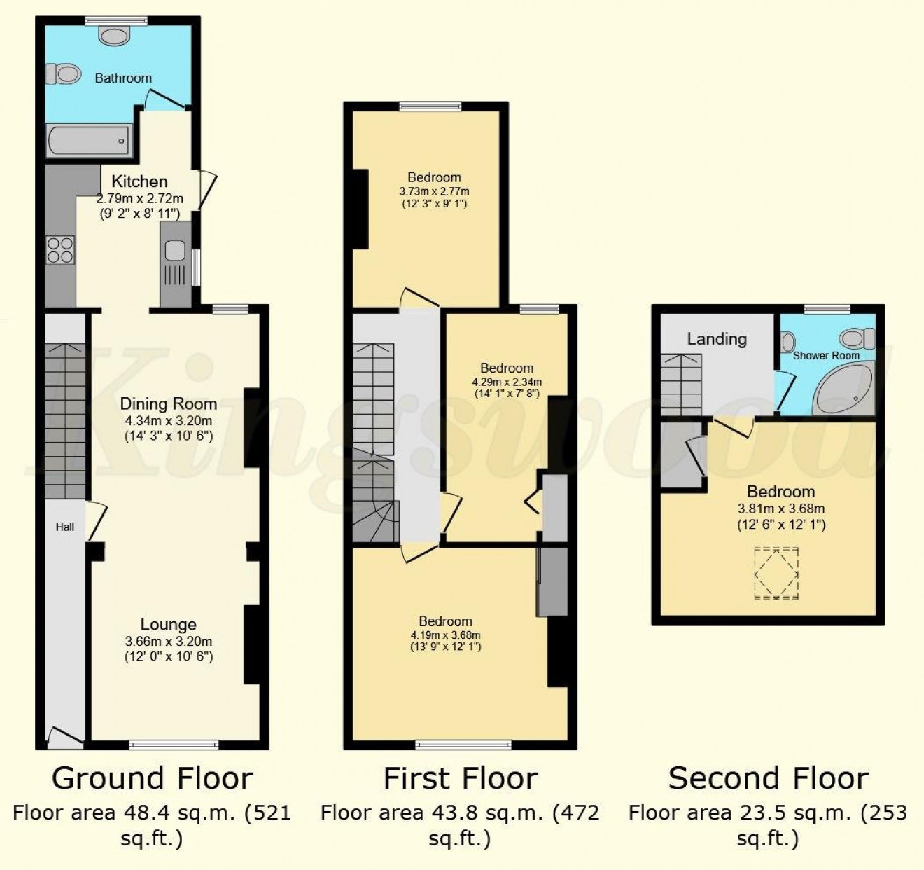 Floorplan for Wittcom Terrace, Petersfield Road, Whitehill