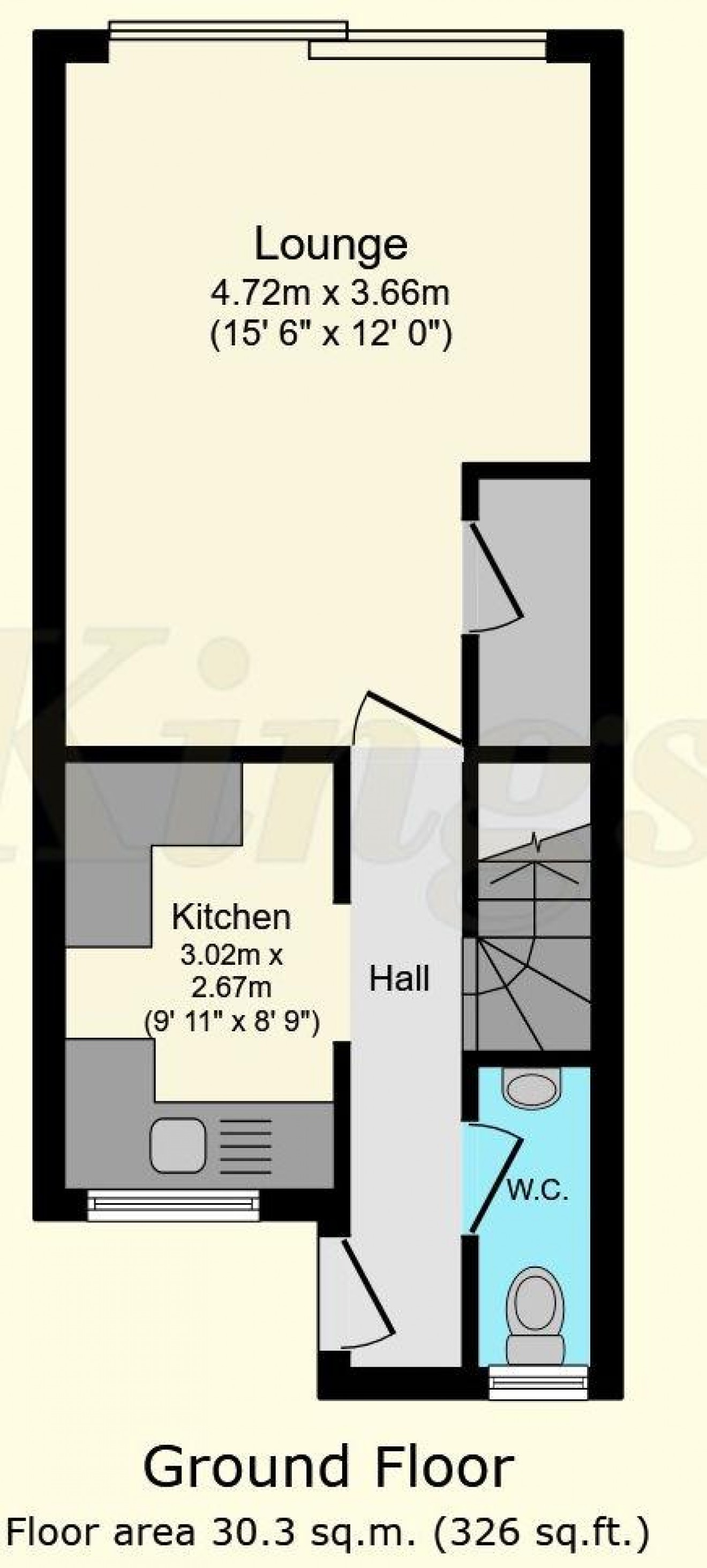 Floorplan for Blue Timbers Close, Bordon