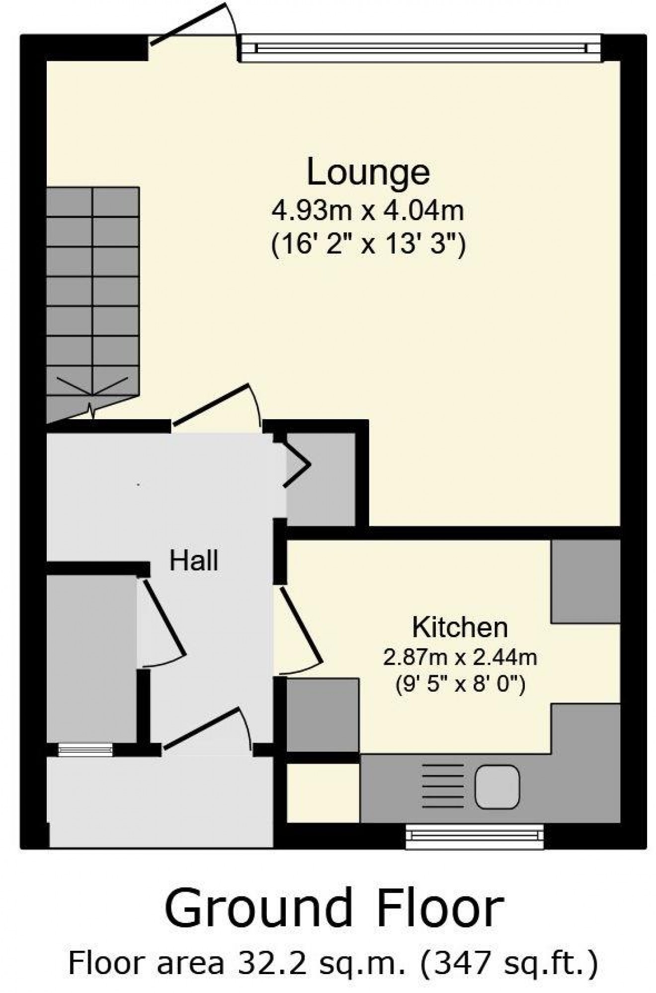 Floorplan for Kildare Close, Bordon